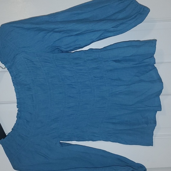 PAPERMOON Off Shoulder 3/4 Sleeves Blouse S - Picture 9 of 15